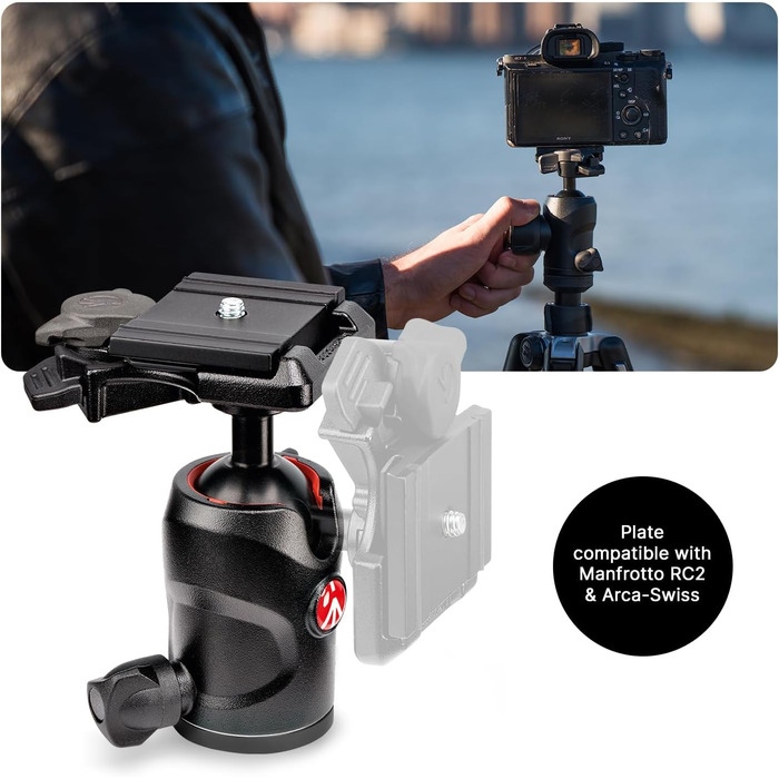 Штатив Manfrotto Befree Advanced з Twist-закриттям: легкий, для DSLR, беззеркальних камер та фотоапарата