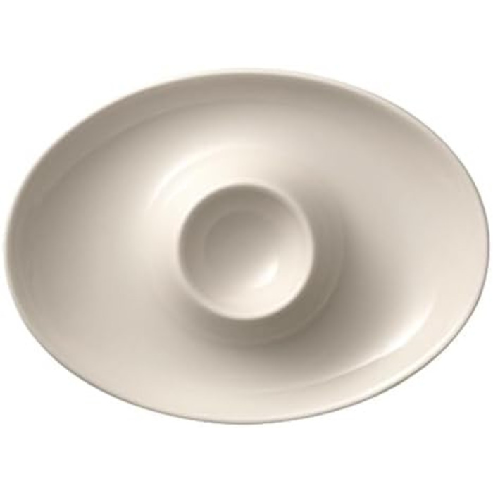 Villeroy & Boch - For Me Egg Cups, beautifully shaped egg cups made of premium porcelain for every occasion, dishwasher-safe, white