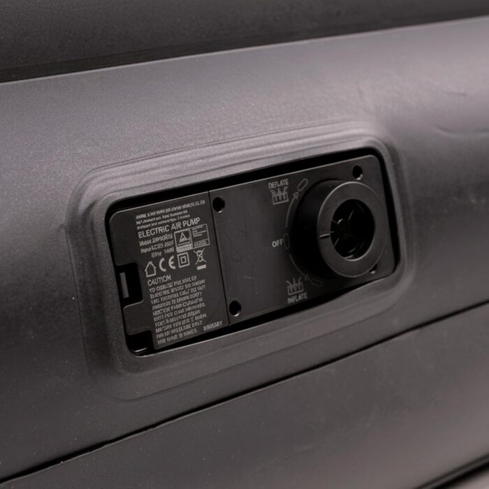 Надувний матрац Avenli для 2 осіб 203x157x47 см з вбудованим насосом - самонадувний матрац для кемпінгу та дому