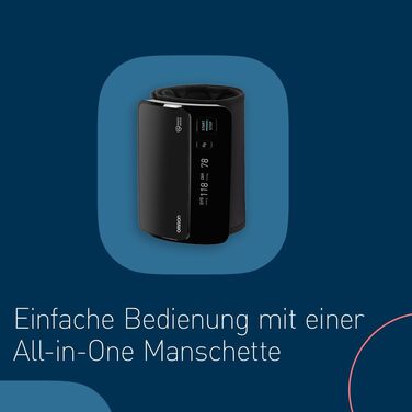 Тонометр OMRON EVOLV автоматичний на плече, бездротовий, клінічно перевірений, для вагітних, з безкоштовним додатком для здоров'я OMRON connect, акція: 6 місяців OMRON connect Premium у подарунок
