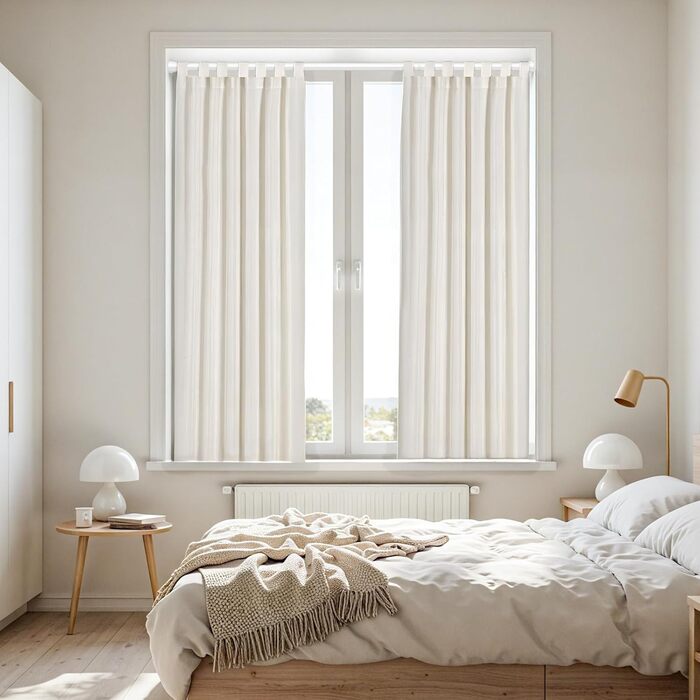 Тelescopic штанга для карнизи без свердління 120-200см - для штор, душових перегородок, вікон, ванної кімнати (1шт, білий)