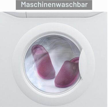 Жіночі домашні капці RockDove з ефектом пам'яті (Memory Foam), двоколірні, розмір 38/39 EU, колір Рожевий кармін