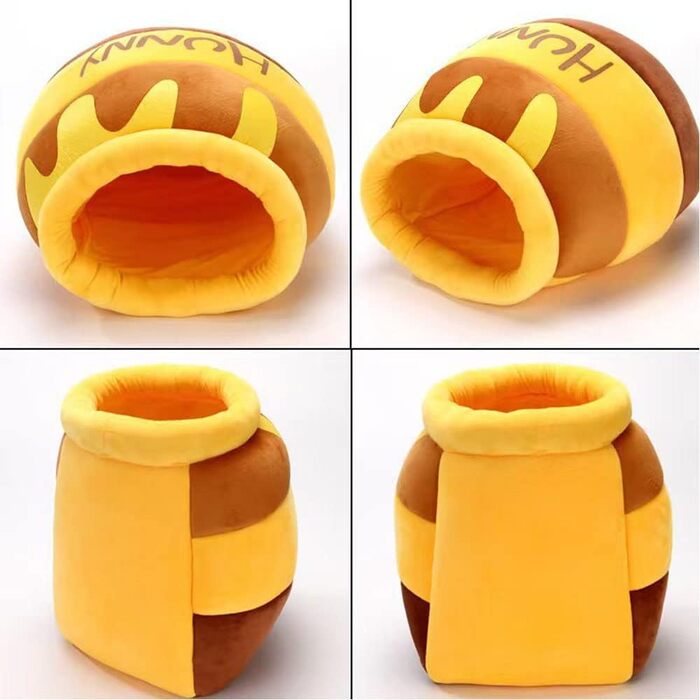 Cat bed, cat cave, cozy cat bed, cat nest honey pot, for small cats