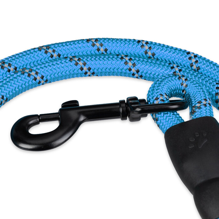 Relaxdays Padded Dog Leash Blue 150 cm