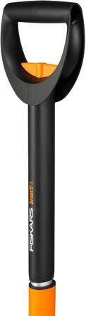 Телескопічний видаляч бур'янів Fiskars Smart-Fit 1-1,19 м, нержавіюча сталь, пластиковий руків'я, чорний/помаранчевий, 1020125