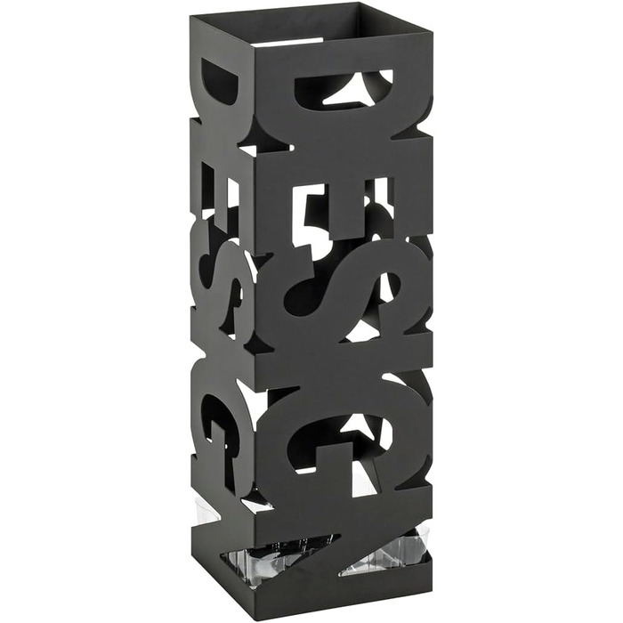 Підставка для парасольки HAKU Möbel, білий метал, 16x48x16 см, сучасний стиль