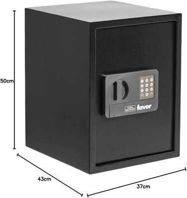 Трюмо Burg-Wächter Favor S3 E з цифровим замком, чорний (415x310x350 мм)