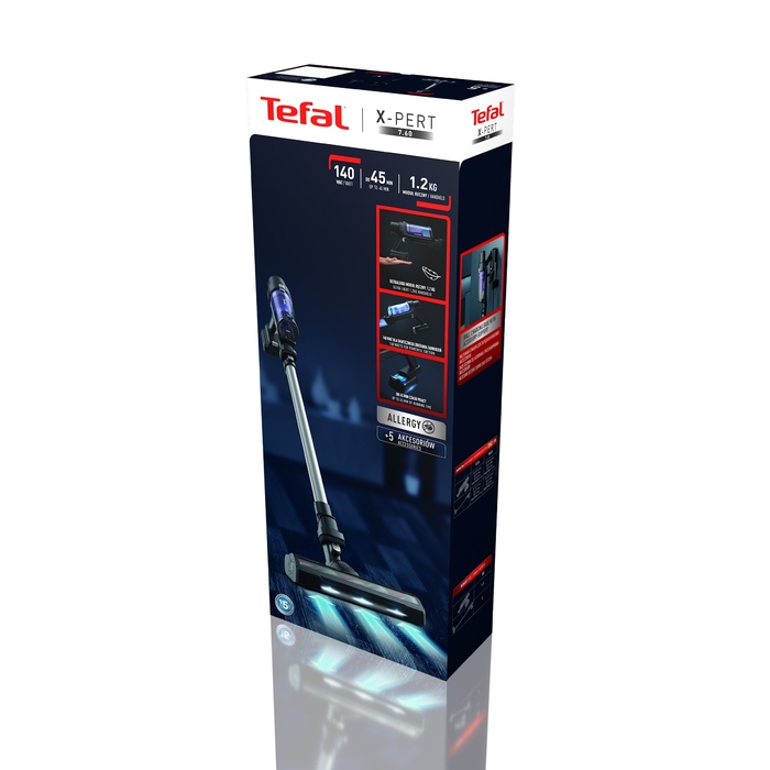 Акумуляторний вертикальний пилосос Tefal X-Pert 7.60 TY6A35 WO
