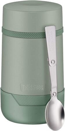 Термос для їжі King Stainless 0,47л - нержавіюча сталь, герметичний, зберігає тепло 9 год, холод 14 год, з ложкою, без BPA