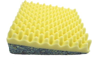 Biona Seat Wedge/Wedge Cushion made of composite foam and visco-elastic foam (red jersey)