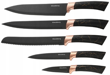 Набір ножів у підставці Klausberg Exclusive Line, 5 предметів