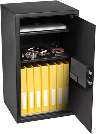 Домашній сейф HomeSafe HV24E з електронним замком, 20x44x38 см (ВxШxГ) - для грошей, ювелірних виробів, документів, ноутбука