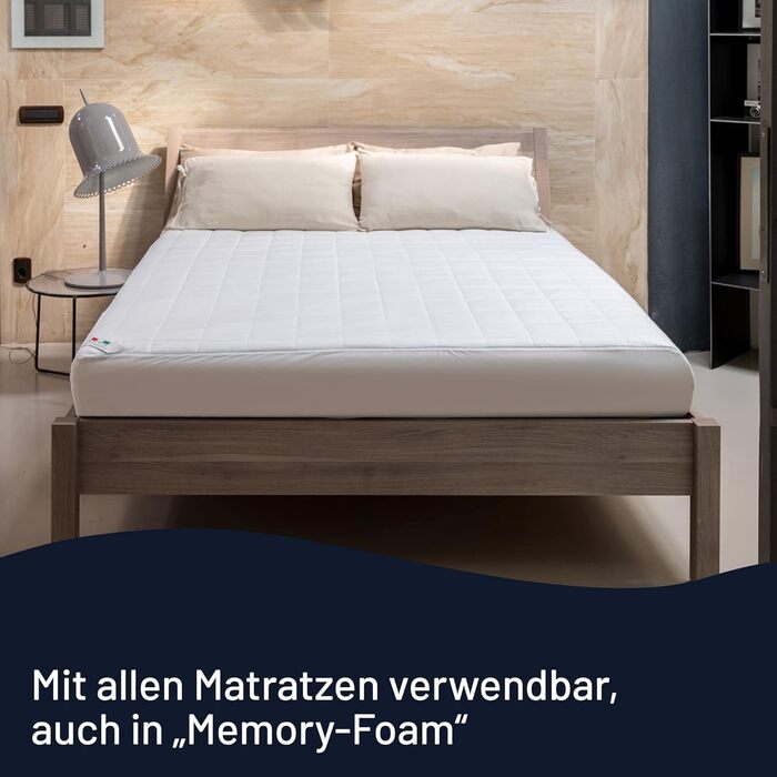 Електрична ковдра Imetec Scaldasonno Adapto Maxi для односпального ліжка 195x90 см, з регулюванням температури та гіпоалергенним покриттям