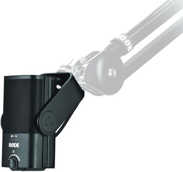 Мікрофон конденсаторний USB Rode NT-USB+ з гнучким кронштейном Keepdrum MS138 (чорний) + навушники NTH100 + тканина