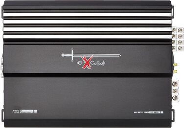 Автомобільний підсилювач Excalibur X500.4 MOSFET, 4-канальний, 2000 Вт