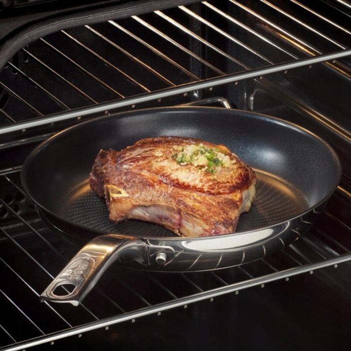 Набір сковорідок TEFAL Intuition (24, 26, 28 см) для індукційних плит, сталь з антипригарним покриттям
