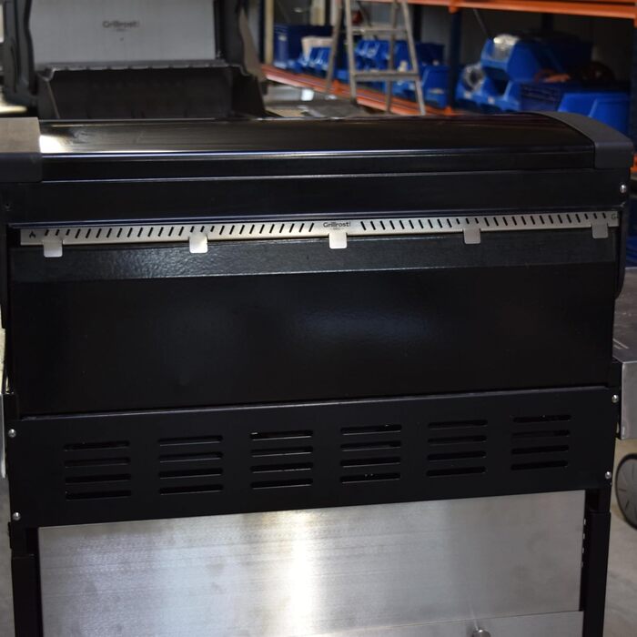 Вітрозахисний екран Grillrost.com для гриля Rösle Videro G3, оригінальна розробка для підвищення температури