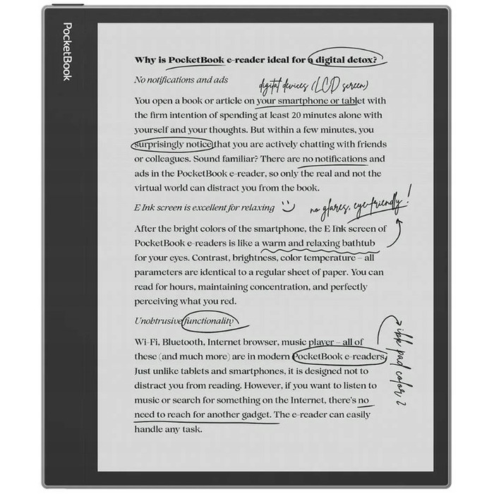 Електронна книга PocketBook Inkpad Eo 64 ГБ 10,3
