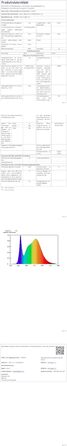 Стельовий вентилятор Noaton Triton 12050B з LED підсвіткою, диммування, 3 режими кольору, пульт ДУ, таймер, діаметр 50 см, білий