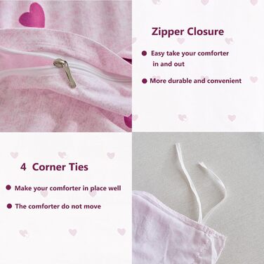 Дитяча постільна білизна для ліжечка, зелений квітковий принт, комплект для дівчинки, м'який двосторонній комплект з подушкою, 120 x 150 см, зелений/квітковий (Violetter Stern)