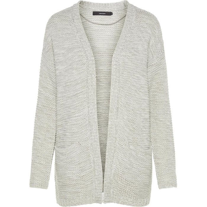 Жіноча в'язана кофта Vero Moda VMNO, світло-сірий меланж