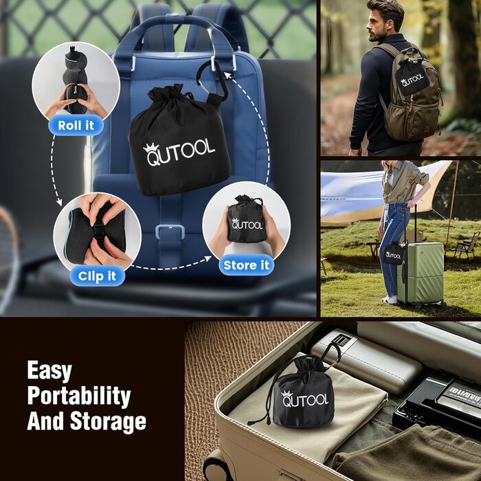 Подушка для шиї у літак Memory Foam з регульованими ремінцями, дихаючим чохлом, у вигляді «вушка» для літака, авто, поїзда. У комплекті сумка з гачком для зручного транспортування. Стандартна, для дорослих