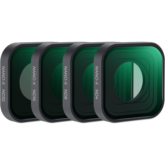 Набір фільтрів ND K&F Concept для GoPro Hero 13 Black (ND4, ND8, ND16, ND32) - 4 шт.