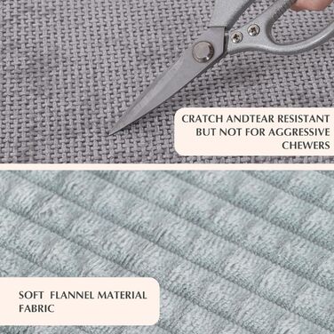 Килимок для собак Vejaoo XZ016 сірий, 60x45 см: миється, м'який, теплий