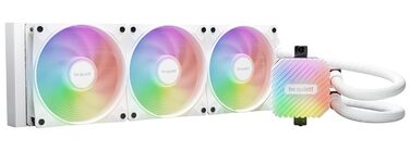 Система водяного охолодження be quiet! Light Loop 360mm White - 3x 120mm ARGB вентилятори, RGB-блок, PWM-хаб