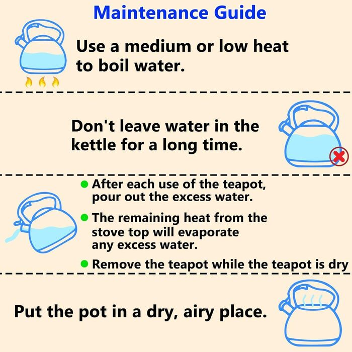 Чайник Teekessel Herd 3.2 л з нержавіючої сталі, для плити (газ, електрика), з дерев'яною ручкою, чорний