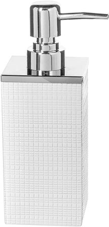 Набір аксесуарів для ванної кімнати Creative Scents Estella – 4 предмети (серебряний цоколь)