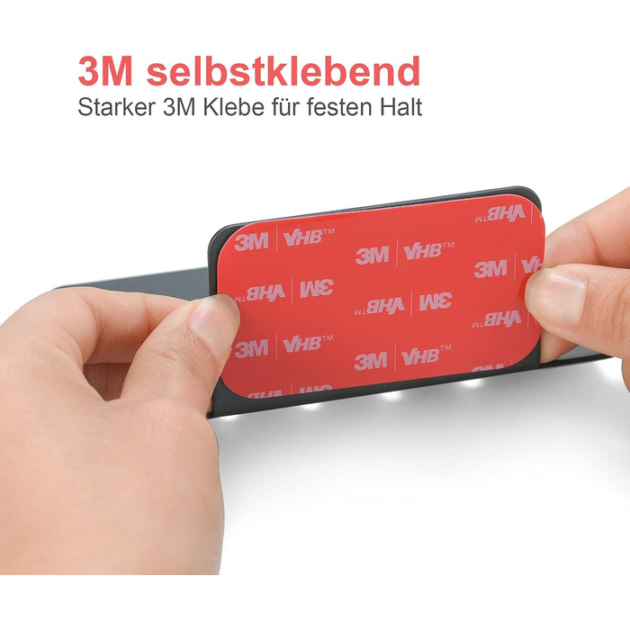 Тримач для мила без свердління, нержавіюча сталь, самоклеючий, кошик для мила, мильниця, кріплення на стіну для губок, щіток, мила, мильниця на стіну з 3M клейкою подушечкою для ванної кімнати, кухні, балкону (Чорний)