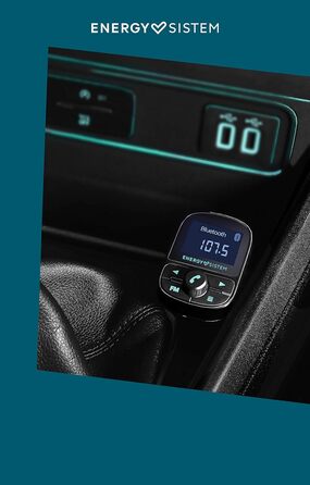 FM-трансмітер для авто Energy Sistem PRO з Bluetooth, USB, microSD, MP3, дисплеєм та гучним зв'язком