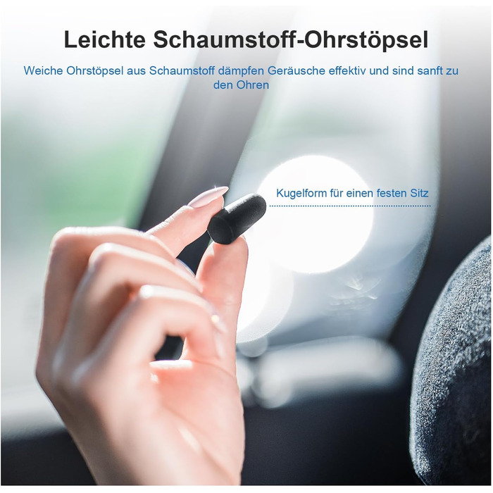 Набір для подорожей Proglobe: подушка для шиї, маска для сну, навушники, ковдра та сумка. Memory Foam, зручний та дихаючий матеріал