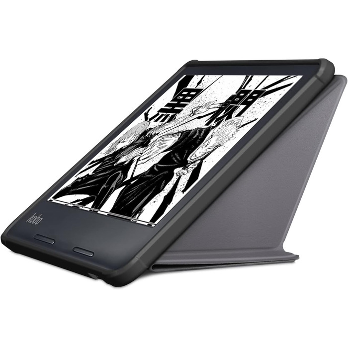 Чохол Acelive для Kobo Sage (8 дюймів) - захисний чохол для електронного читача з авто-функцією сну/пробудження, сірий