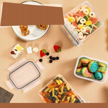 Набір герметичних контейнерів для зберігання продуктів, 24 шт. + Подарунок