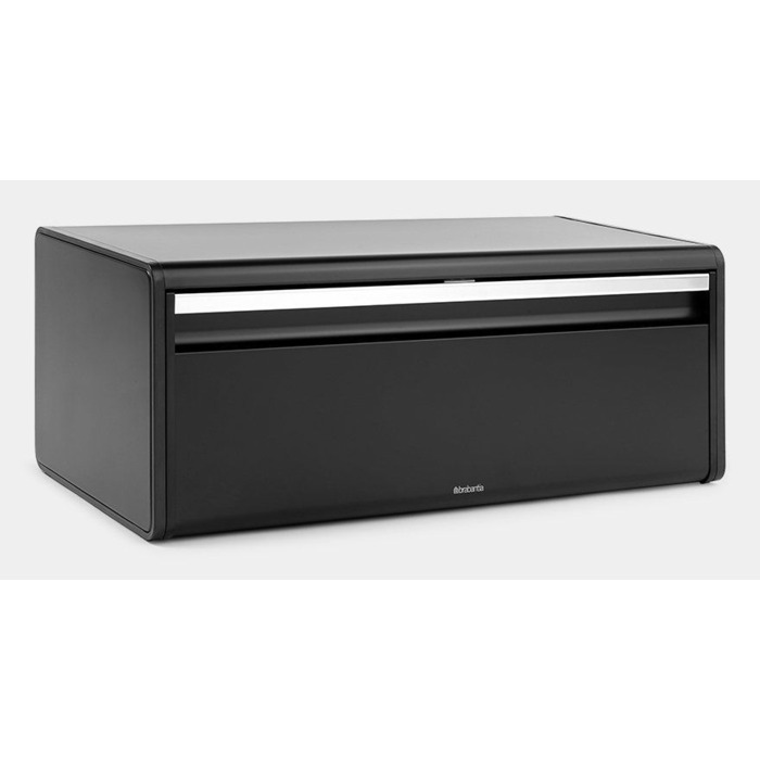 Контейнер для хліба Brabantia, односекційний, чорна сталь
