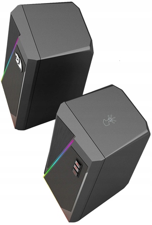 Комплект колонок 2.0 Redragon GS520 Anvil 25 Вт, чорний