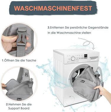 Сумка-переноска для собак до 3 кг, сіра. Зручна переноска для цуценят та маленьких собак з регульованим ременем, м'якою підкладкою та вентильованою сіткою. Легко миється.