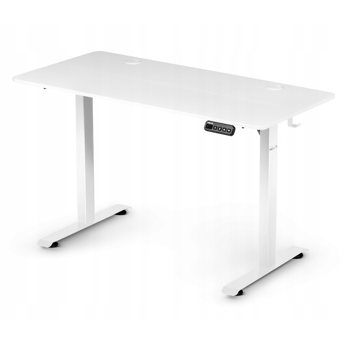 Електричний стіл з регулюванням висоти Hell's Chair White, 120x60 см