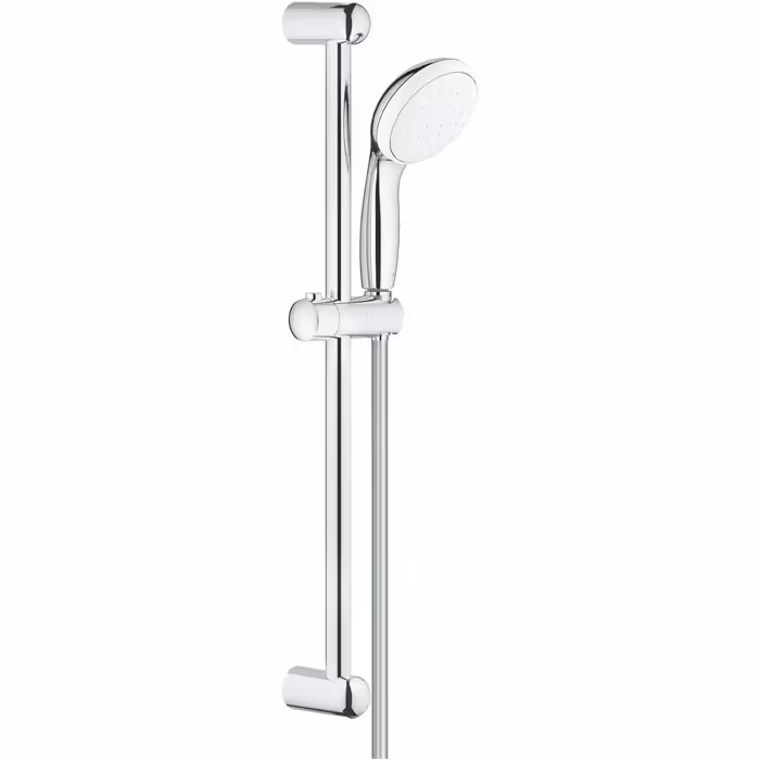 GROHE water-saving hand shower, Tempesta 100 set including adjustable wall holder, EcoJoy, 2779810E (1 spray pattern)