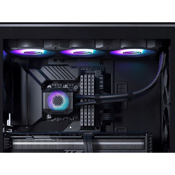 Система рідинного охолодження Phanteks Glacier One 360M25 Gen2 ARGB Black (PH-GO360M25G2_DBK02)