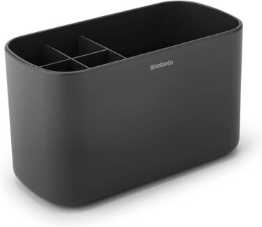 Органайзер для ванної Brabantia Renew, пластик, темно-сірий, універсальний розмір