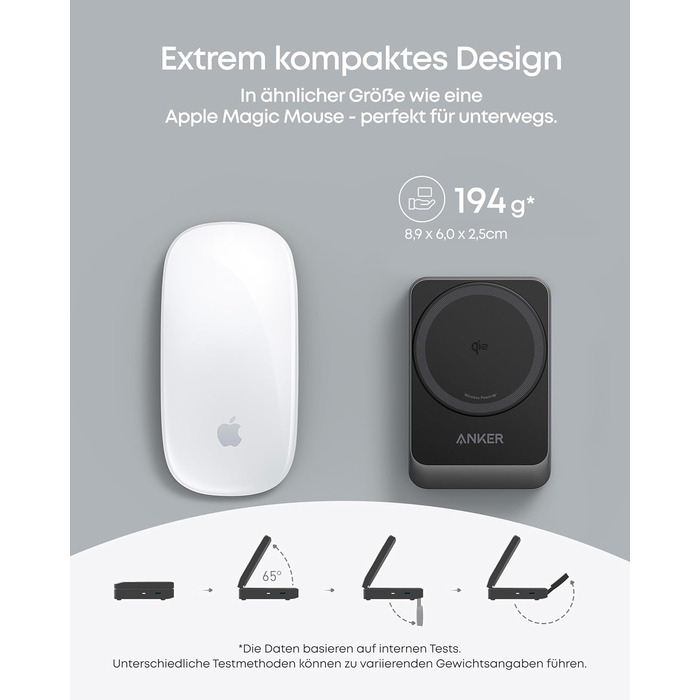Anker MagGo 3-в-1 Бездротова Зарядна Станція Qi2 15W MagSafe для iPhone 17/16/15/14, Apple Watch 9, AirPods (з USB-C 40W адаптером) - Чорна