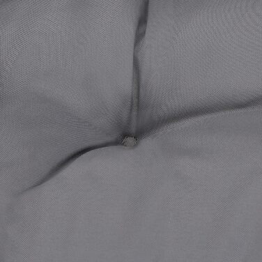 Крісло-ліжко для собак Relaxdays, 110 x 90 см, м'яке ліжко для великих собак, вологостійке, миється, сіре