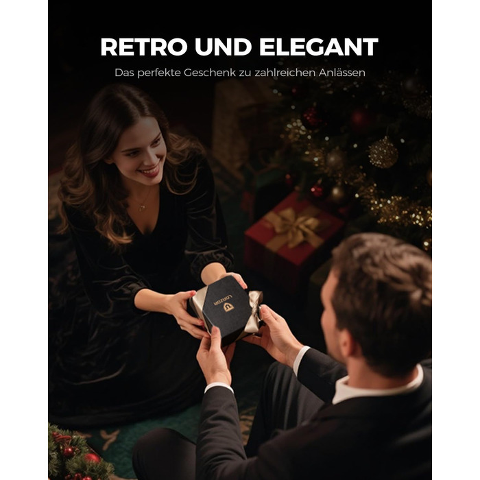 Чоловіче картхолдер LORZOR з магнітною застібкою: slim wallet з відділенням для монет, RFID захистом, вміщує 10 карт, коричневий