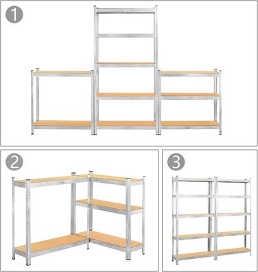 Ribelli Heavy-Duty Shelving Unit