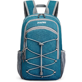 Small Backpack / 20L Unisex Daypack Lightweight Travel Backpack Hiking Backpack Trekking Backpack for Hiking, Cycling (Blue - Peacock Blue, 20 Liters)