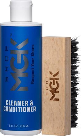 SHOE MGK Shoe Cleaning Set for cleaning sneakers, suede, mesh, leather, white, and canvas. An all-in-one sneaker cleaning set for all shoes!