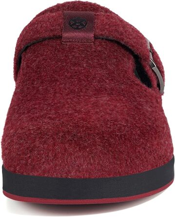 Фетрові тапочки Sisttke для дому, чоловічі/жіночі, зимові, закриті, з змінним устілкою (42 EU, Червоний 2440)